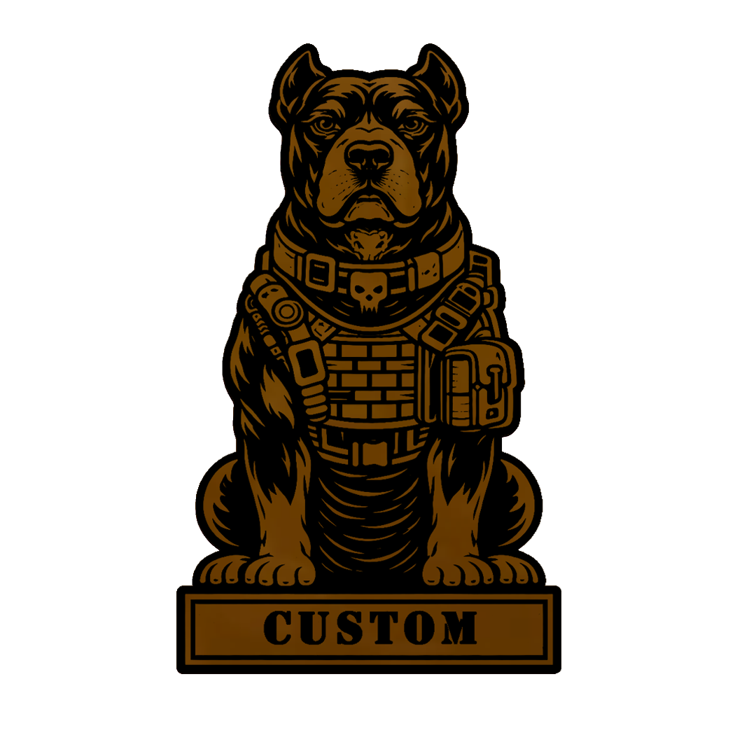Personalized Tactical Dog Patch