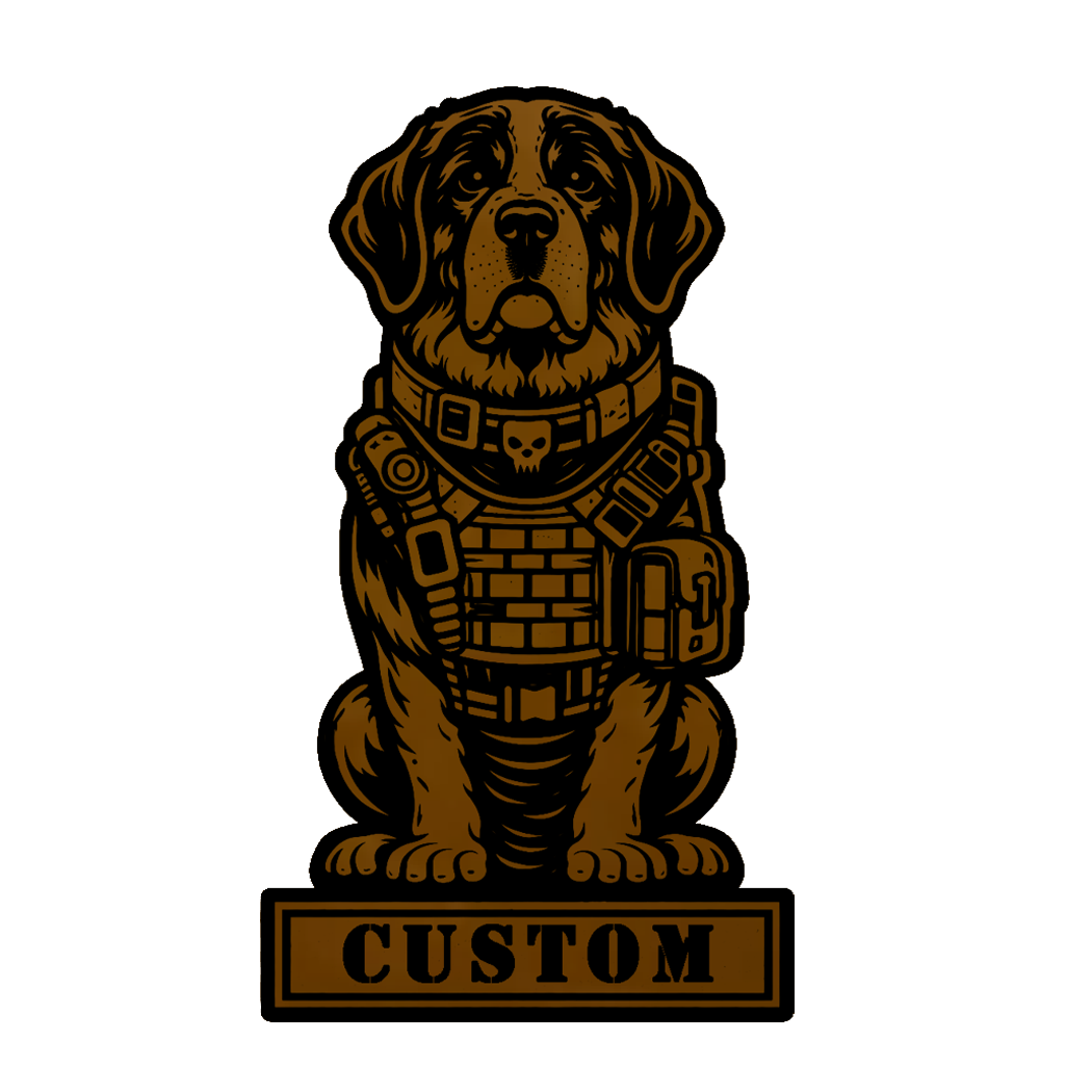 Personalized Tactical Dog Patch