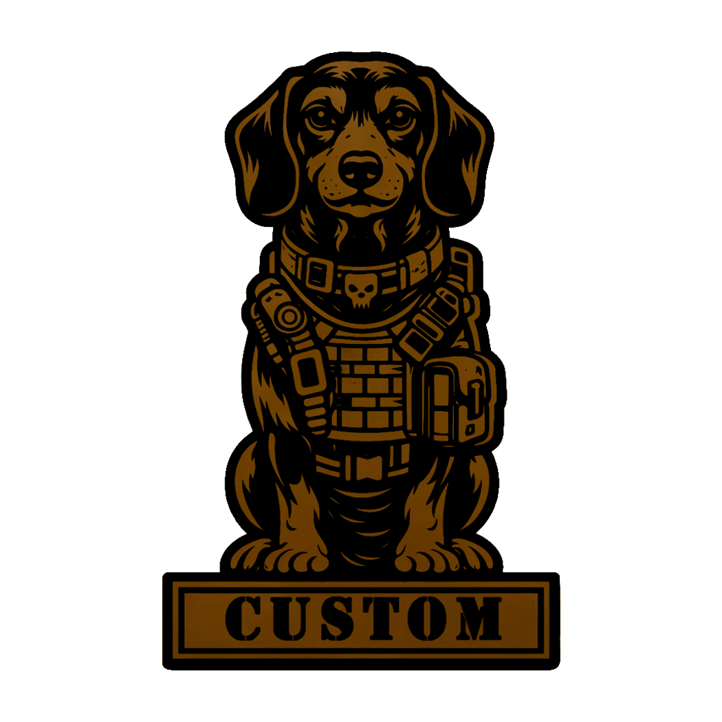 Personalized Tactical Dog Patch