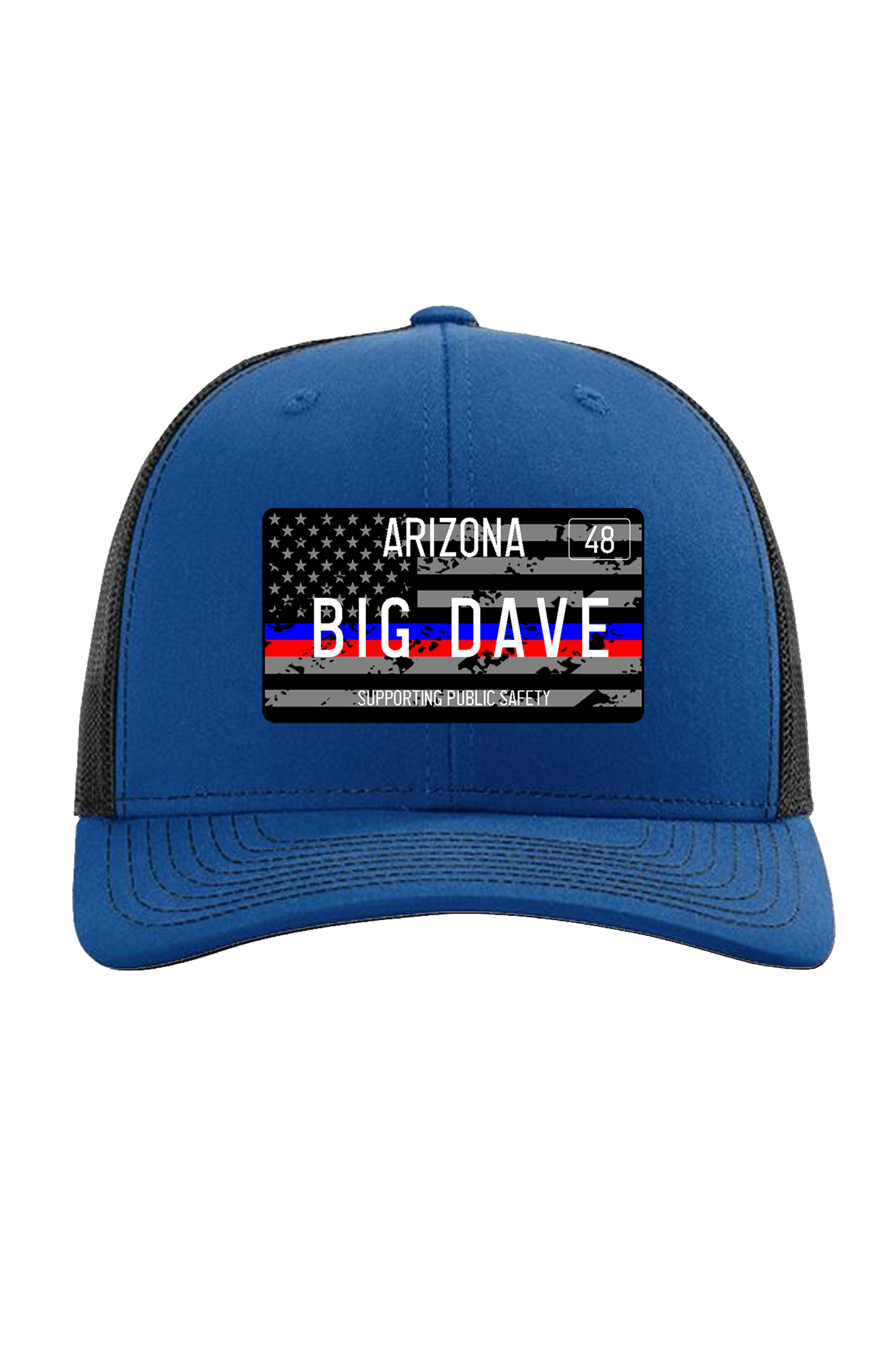 Personalized AZ First Responder Plate Caps