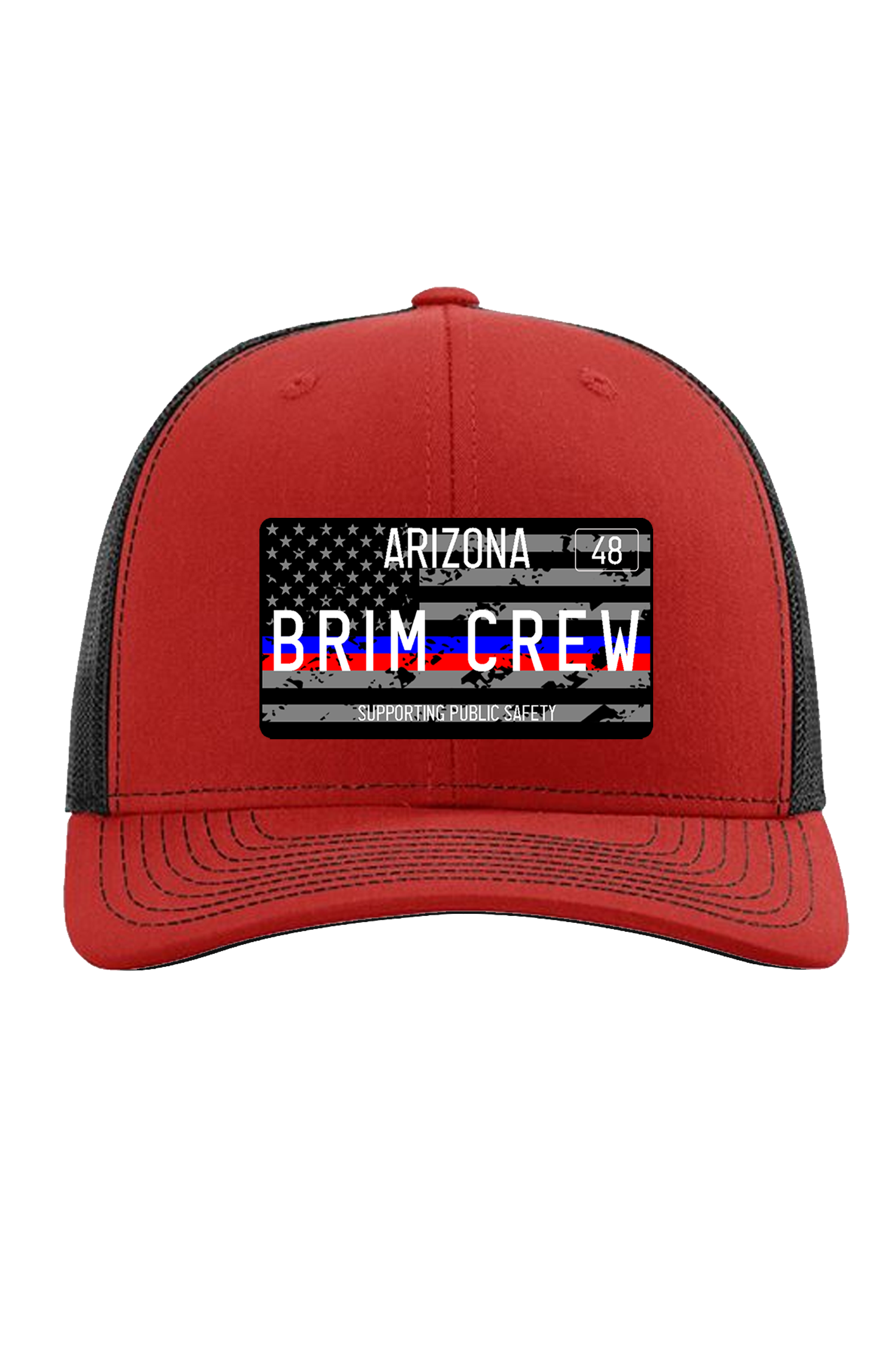 Personalized AZ First Responder Plate Caps