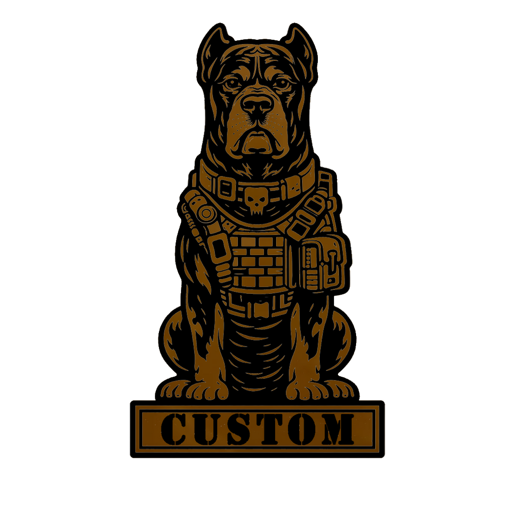 Personalized Tactical Pet Patch