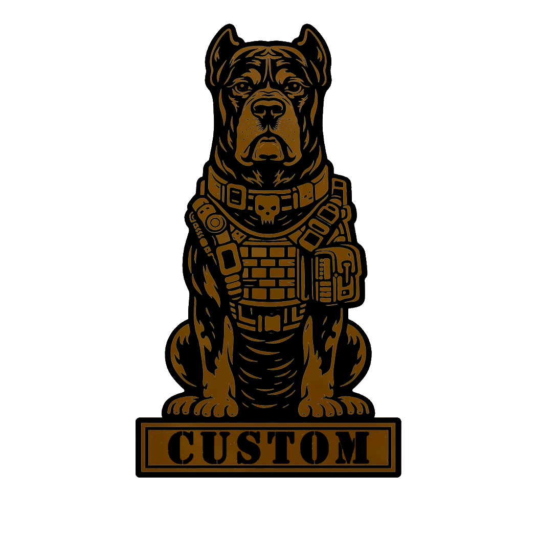 Personalized Tactical Dog Patch