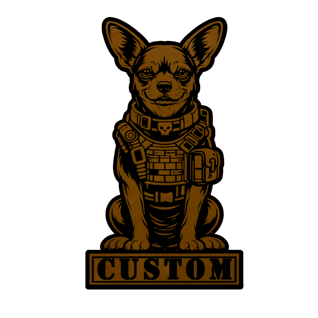 Personalized Tactical Dog Patch