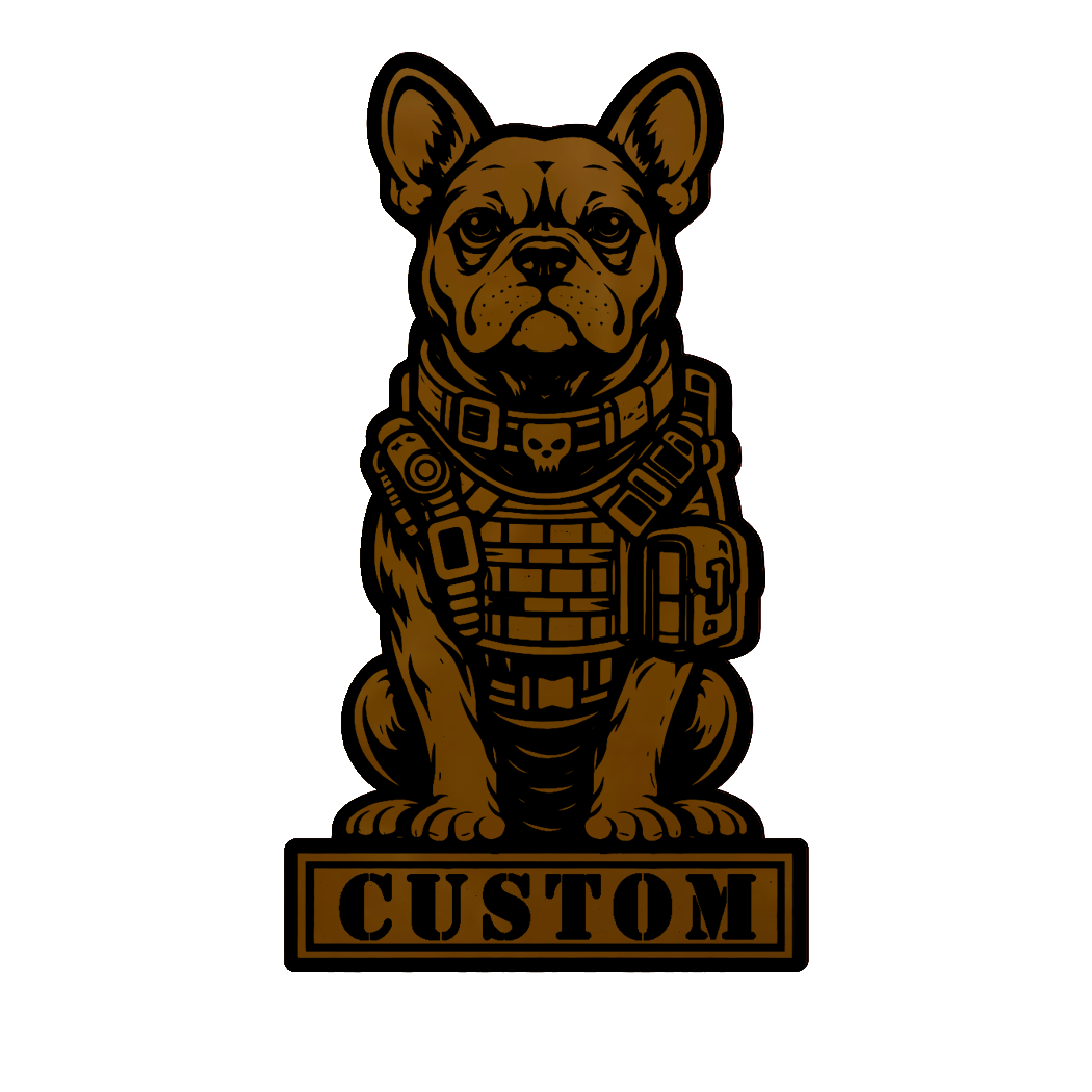 Personalized Tactical Dog Patch