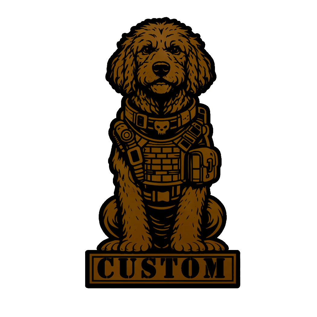 Personalized Tactical Dog Patch