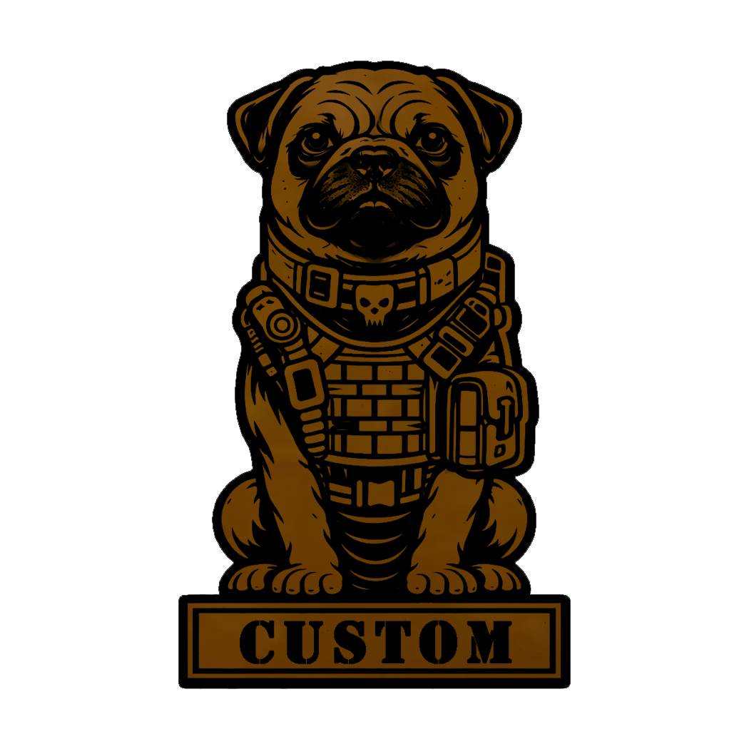 Personalized Tactical Dog Patch